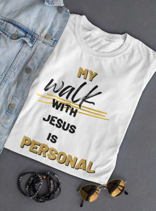 My Walk With Jesus Unisex T-shirt